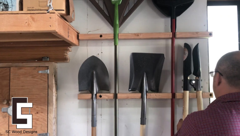 Garage Garden Tool Rack