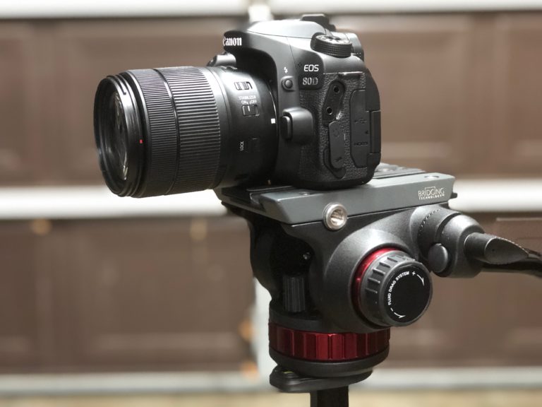 Canon EOS 80D + Manfrotto Gear Upgrade